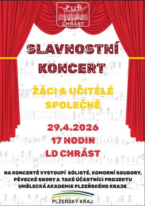 ZUŠ Chrást SLAVNOSTNÍ KONCERT 29.4.2026 1